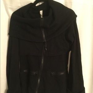 Lululemon black athletic zip up.
